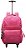 Mochila Tiracolo Feminina Em Tactel Resinado Em Diversas Cores Com Carrinho - Imagem 2