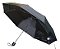 12 Unidades de Guarda chuvas Mini Manual Lisos Pretos Cabo Reto Ref. PB 001 - Imagem 1