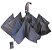 Guarda Chuva Mini Automático Liso Preto Cabo Curvo Ref. 6330 - Imagem 2