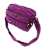 Bolsa Feminina Tiracolo Média Em Nylon Tactel Resinado Ref. 4437 - Imagem 1