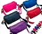 Bolsa Feminina Transversal Pequena Em Nylon Tactel Resinado Ref. 4822 - Imagem 4