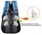 Mochila Tiracolo Mini Camping Impermeável Resistente Em Nylon Poliéster Colorida Ref. 901 - Imagem 7