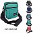 Pacote De 06 Bolsas Unissex Transversais Médias Em Nylon Emborrachado Resinado Ref. 6763 - Imagem 2