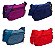 Bolsa Feminina Tiracolo Em Nylon Tactel Resinado Colorida Ref. 6593 - Imagem 4