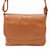 Bolsa Feminina Transversal Com Tampa em Couro 100% Legítimo - Imagem 4
