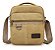 Bolsa Transversal Média Unissex Em Nylon Resinado Camurça Ref. 8245 - Imagem 2