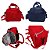 Bolsa Térmica Feminina Com Bolso Frontal Em Nylon Tactel Resinado Em Diversas Cores Ref. 6425 - Imagem 4
