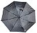 12 Unidades de Guarda Chuvas Mini Manuais Tecido Preto Cabo Curvo Ref. PB 200 - Imagem 3