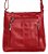 Bolsa Feminina Transversal Com 03 Bolsos Frontais em Couro 100% Legítimo Bellcabana - Imagem 4