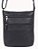 Bolsa Feminina Transversal Com 03 Bolsos Frontais em Couro 100% Legítimo Bellcabana - Imagem 3