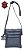 Bolsa Feminina Transversal Com 03 Bolsos Frontais em Couro 100% Legítimo Ref. 502 - Imagem 1