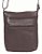 Bolsa Feminina Transversal Com 03 Bolsos Frontais em Couro 100% Legítimo Bellcabana - Imagem 4