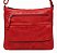 Bolsa Feminina Transversal Com Bolsos Frontais Frontal em Couro 100% Legítimo Bellcabana - Imagem 3