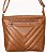 Bolsa Feminina Transversal Com Bolso Frontal em Couro 100% Legítimo Bellcabana - Imagem 3