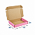 Caixa de Papelão Rosa Média - 23 x 18 x 4 - Imagem 3