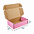 Caixa de Papelão Rosa Grande - 32 x 19 x 9 - Imagem 3