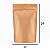 Saco Kraft Stand Up Pouch - Fecho Zip - 17 x 24 - Imagem 1