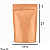 Saco Kraft Stand Up Pouch - Fecho Zip - 17 x 24 - Imagem 2