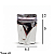 Saco Stand Up Pouch Metalizado - Fecho Zip - 8 x 12.5 - Imagem 2