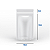Saco Stand Up Pouch Transparente - Fecho Zip - 10 x 15 - Imagem 2