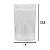 Saco Stand Up Pouch Transparente - Fecho Zip - 14 x 22.5 - Imagem 1