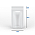 Saco Stand Up Pouch Transparente - Fecho Zip - 16 x 22 - Imagem 2