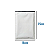 Saco Zip EVA Fosco com Trilho Preto - 18x25 - Imagem 1
