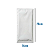 Saco Zip EVA Fosco com Trilho Transparente - 14x28 - Imagem 1
