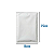 Saco Zip EVA Fosco com Trilho Transparente - 18x25 - Imagem 1