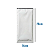 Saco Zip EVA Fosco com Trilho Preto - 14x28 - Imagem 1