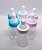 20 Mamadeirinha 50 ml com tampas coloridas - Imagem 1