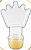 20 unidades Tubete coroa cristal 50 ml com tampa - Imagem 1