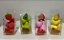 KIT COM 5 MINI ESPONJAS FRUTINHAS ABACATE - Imagem 2