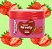 Esfoliante Corporal Morango + Colágeno LOVELY - Face Beautiful - Imagem 1