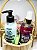 KIT RHENUKS 1 LOÇÃO HIDRATANTE CORPO E ROSTO TUTI FRUTI+  1 BODY SPLASH PINK BLUE + 1UNHA POSTIÇA + CESTA DE MADEIRA - Imagem 1