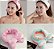 Faixa de Cabelo para Maquiagem e Limpeza Facial Cinza - Imagem 2