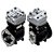 Compressor De Ar LK 3825 II15126 II15150 Agrale Reposição Volkswagen 12.140T 7.100 8.100 8.130CO 8.140 6007001351005 2RD145605 914000510016 Marca KGM6550 - Imagem 1