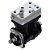 Compressor De Ar Motor OM906 Mercedes-Benz O500R O500R1725 9061306815 9125100050 9125100051 Marca KGM5726 - Imagem 2