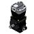 Compressor De Ar LK15 Agco Power 8.4 WI8.4 AW3 (Agricolar) MF9695 BC6800 058462T1 DQ54738 DQ59241 II3824901 K00652201 Marca KGM6590 - Imagem 2