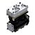 Compressor De Ar Bi cilindro Scania K112/113/R112/113/T112/113 Subst. Varga El1600 K001119V Marca KGM6703 - Imagem 3