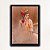 "Dama Dourada" - Quadro em Canvas com moldura flutuante. - Imagem 1