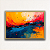 "Explosão de Cores"- Quadro em Canvas com moldura flutuante. - Imagem 4