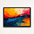 "Explosão de Cores"- Quadro em Canvas com moldura flutuante. - Imagem 1