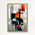 "Estrutura Dinâmica"- Quadro em Canvas com moldura flutuante. - Imagem 4