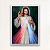 "Jesus Misericordioso"- Quadro em Canvas com moldura flutuante. - Imagem 2