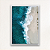 "Horizonte Azul"- Quadro em Canvas com moldura flutuante. - Imagem 2