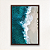 "Horizonte Azul"- Quadro em Canvas com moldura flutuante. - Imagem 3