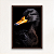 "Elegância Obscura"- Quadro em Canvas com moldura flutuante. - Imagem 3