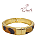 Bracelete Rígido Animal Print - Imagem 1