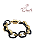 Pulseira Elos Ovais Black - Imagem 1
